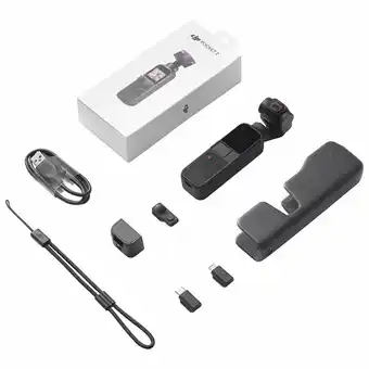 Best Buy DJI Pocket 2 HD Action Camera - Black offer