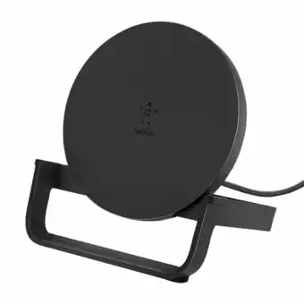 Best Buy Belkin BOOST CHARGE 10W Qi Wireless Charging Stand - Black offer