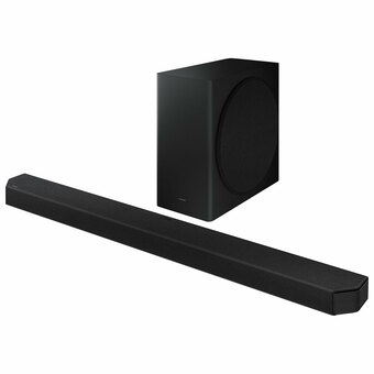 Best Buy Samsung HW-Q900A 406-Watt 7.1.2 Channel Sound Bar with Wireless Subwoofer offer
