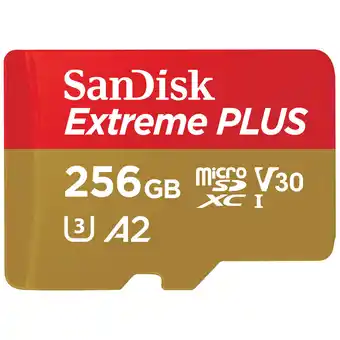 Best Buy SanDisk Extreme Plus 256GB 170MB/s microSD Memory Card offer