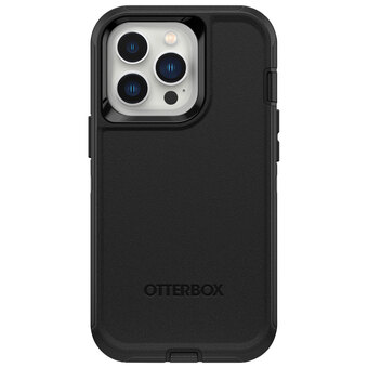 Best Buy OtterBox Defender Fitted Hard Shell Case for iPhone 13 Pro - Black offer