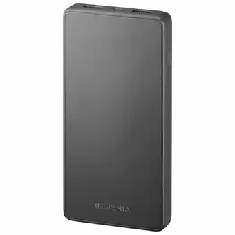Best Buy Insignia 10,000 mAh Dual USB Power Bank - Black offer