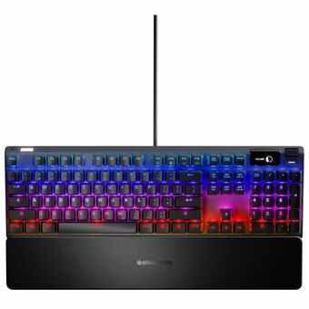 Best Buy SteelSeries Apex Pro Backlit Mechanical OmniPoint Gaming Keyboard - English offer