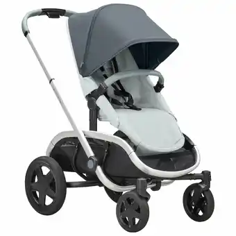 Best Buy Quinny Hubb Convertible Single/Double Stroller - Graphite/Grey offer