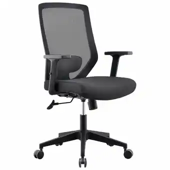 Best Buy Ergolea Candescence Ergonomic High-Back Mesh Task Chair - Black offer