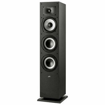 Best Buy Polk Audio Monitor XT60 200-Watt Tower Speaker - Single - Midnight Black offer
