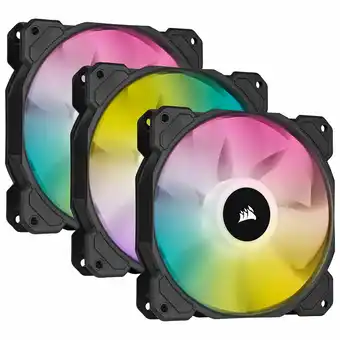 Best Buy Corsair iCUE SP120 RGB Elite Performance 120mm Triple Case Fan Kit - Black offer