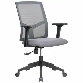 Best Buy Sonas Seating Cara Ergonomic Mid-Back Mesh Task Chair - Grey offer