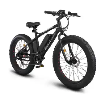 Best Buy Emmo E-Wild B - 26inch Fat Tire 36V12.5Ah 500W All Terrain Electric Bike - Black offer