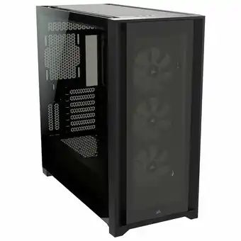Best Buy Corsair iCUE 5000X RGB Mid-Tower ATX Computer Case - Black offer