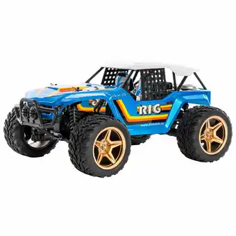 Best Buy LiteHawk RIG 4WD 1:10 Scale RC Monster Truck (42018) - Blue offer