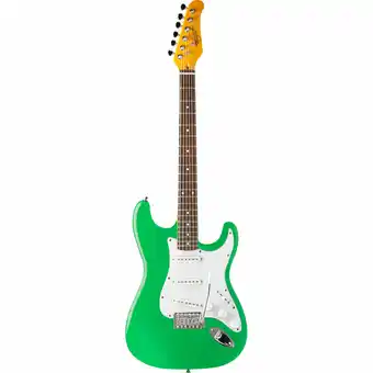 Best Buy Oscar Schmidt Electric Guitar (OS-300-SFG-A) - Surf Green offer