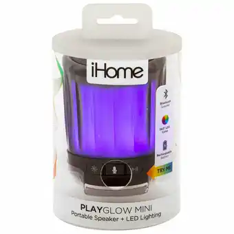 Best Buy iHome IBT810BC Rechargeable Colour Changing Bluetooth Speaker - Black offer