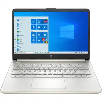 Best Buy HP Stream 14" Laptop - Intel Celeron N4020, 64GB Storage, 4GB RAM, Windows 10 - Gold Color offer