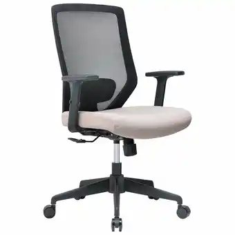 Best Buy Sonas Seating Candescence Ergonomic High-Back Mesh Task Chair - Beige offer