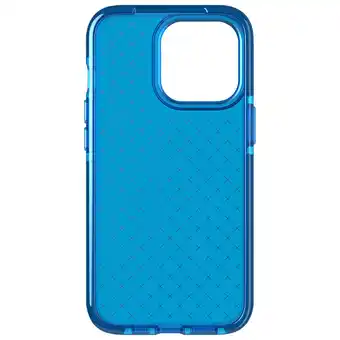 Best Buy tech21 Evo Check Fitted Soft Shell Case for iPhone 13 Pro - Blue offer