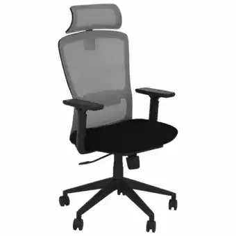 Best Buy Bestar Chi Ergonomic High-Back Mesh Executive Chair - Charcoal/Black offer