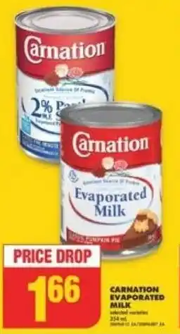 No Frills Carnation evaporated milk offer