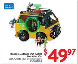 Walmart Teenage Mutant Ninja Turtles Mutation Van offer