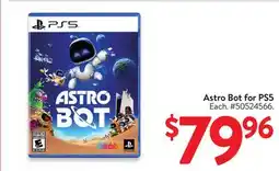 Walmart Astro Bot for PS5 offer