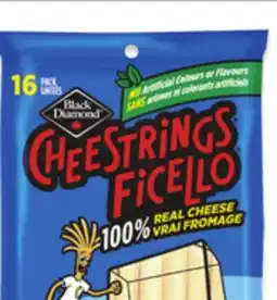 Walmart Black Diamond Cheestrings 12- or 16-Pack offer