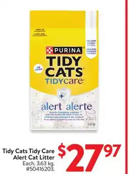 Walmart Purina Tidy Cats Tidy Care Alert Cat Litter offer
