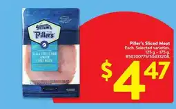 Walmart Piller's Sliced Meat offer