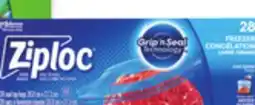 Walmart Ziploc Freezer Bags offer