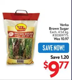 Walmart Verka Brown Sugar offer