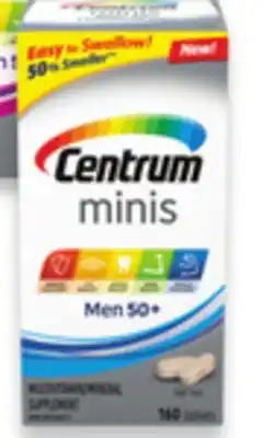Walmart Centrum Minis Vitamin Supplements 160s offer
