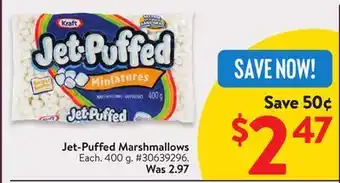 Walmart Jet-Puffed Marshmallows offer