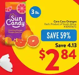 Walmart Cara Cara Oranges offer