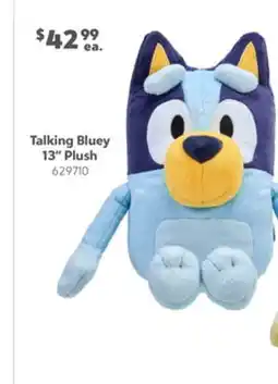 Toys R us Bluey Talking Bluey 13 Plush offer