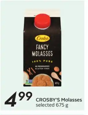 Sobeys CROSBY'S Molasses offer