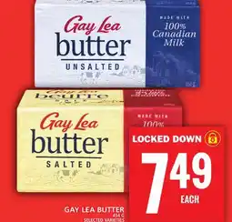 Food Basics GAY LEA BUTTER offer