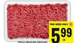 Food Basics FRESH MEDIUM GROUND BEEF offer