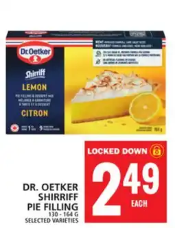 Food Basics DR. OETKER SHIRRIFF PIE FILLING offer