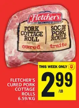 Food Basics FLETCHER'S CURED PORK COTTAGE ROLLS offer