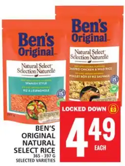 Food Basics BEN'S ORIGINAL NATURAL SELECT RICE offer