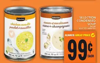 Food Basics SELECTION CONDENSED SOUP offer