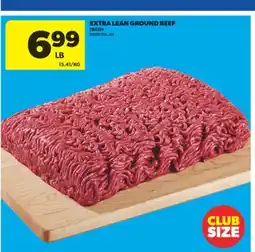 Real Canadian Superstore EXTRA LEAN GROUND BEEF offer