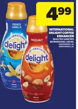 Real Canadian Superstore INTERNATIONAL DELIGHT COFFEE ENHANCER, 946 ML offer