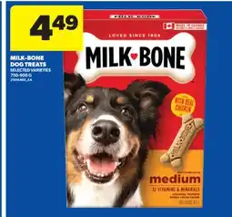 Real Canadian Superstore MILK-BONE DOG TREATS, 750-900 G offer