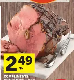 Foodland COMPLIMENTS Portion Hams offer