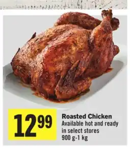 Foodland Roasted Chicken Available hot and ready in select stores 900 g - 1 kg offer