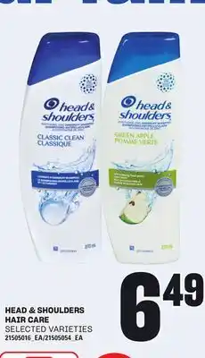 Loblaws HEAD & SHOULDERS HAIR CARE offer