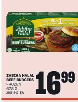 Loblaws ZABIHA HALAL BEEF BURGERS, 678 G offer