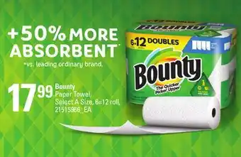 Loblaws BOUNTY PAPER TOWEL offer