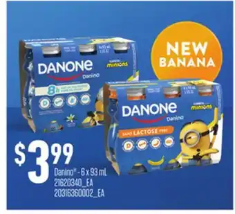 Loblaws DANINO , 6 X 93 ML offer