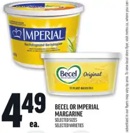 Metro BECEL OR IMPERIAL MARGARINE offer